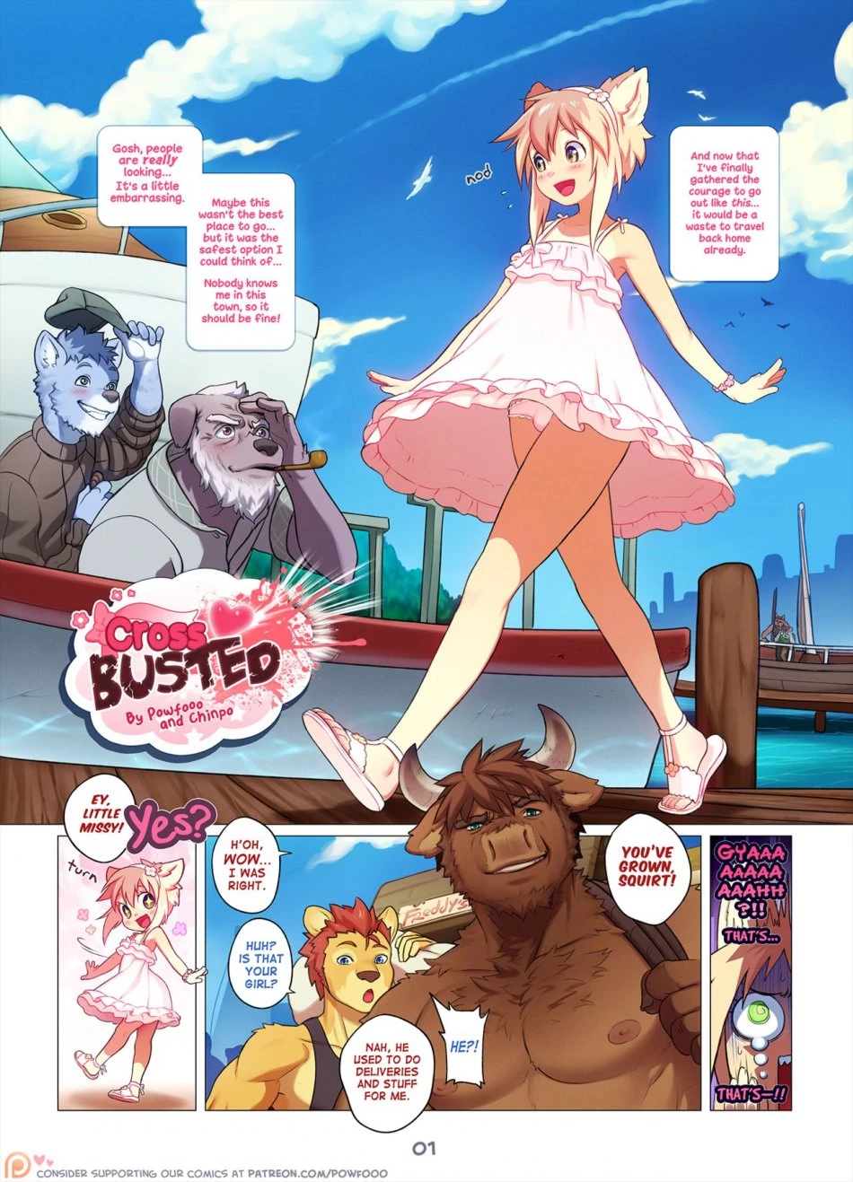 Crossbusted (1 + 2) porn comic picture 6