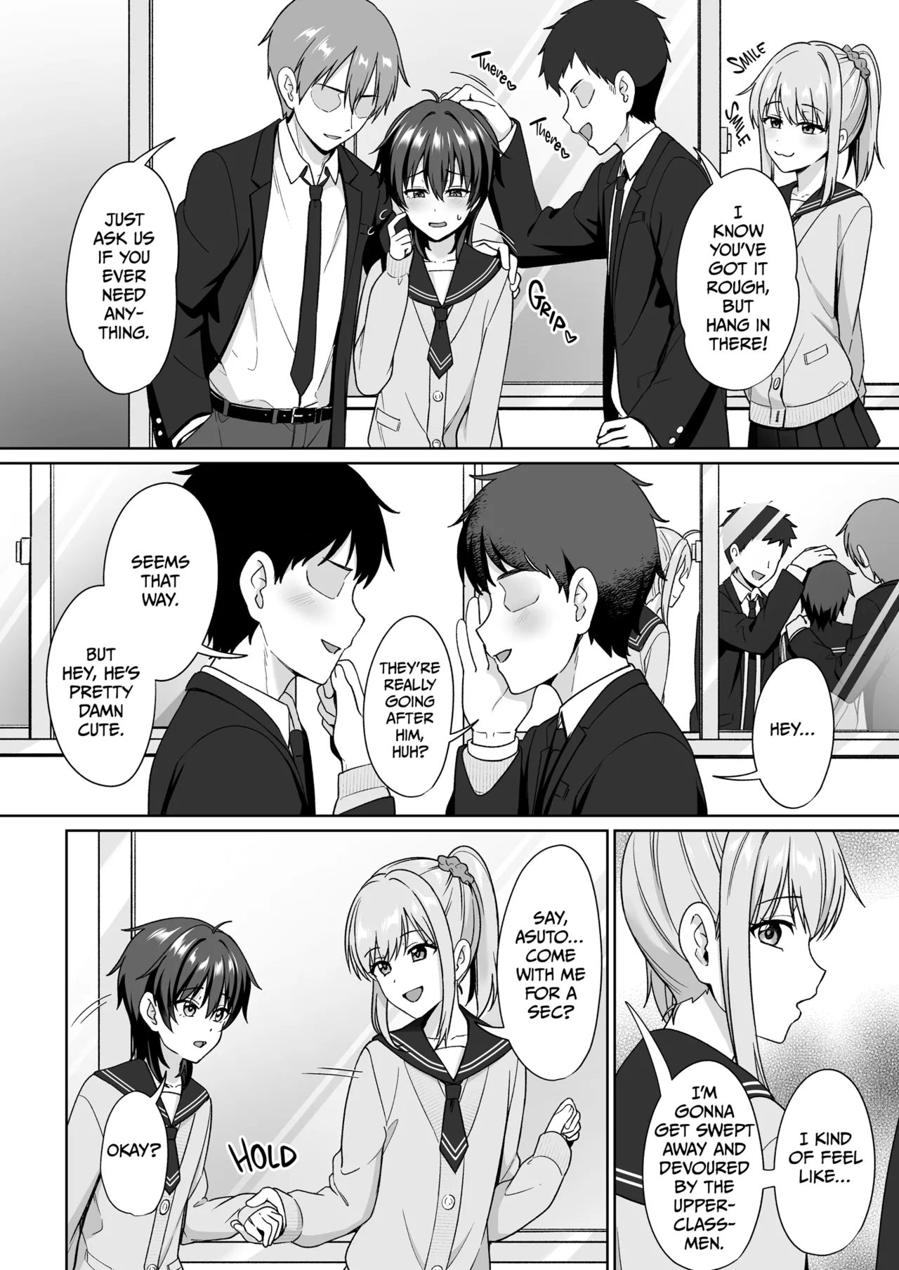 Crossdressing in a Boys School porn comic picture 20