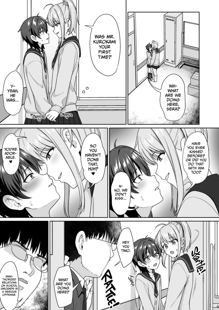 Crossdressing in a Boys School porn comic picture 21