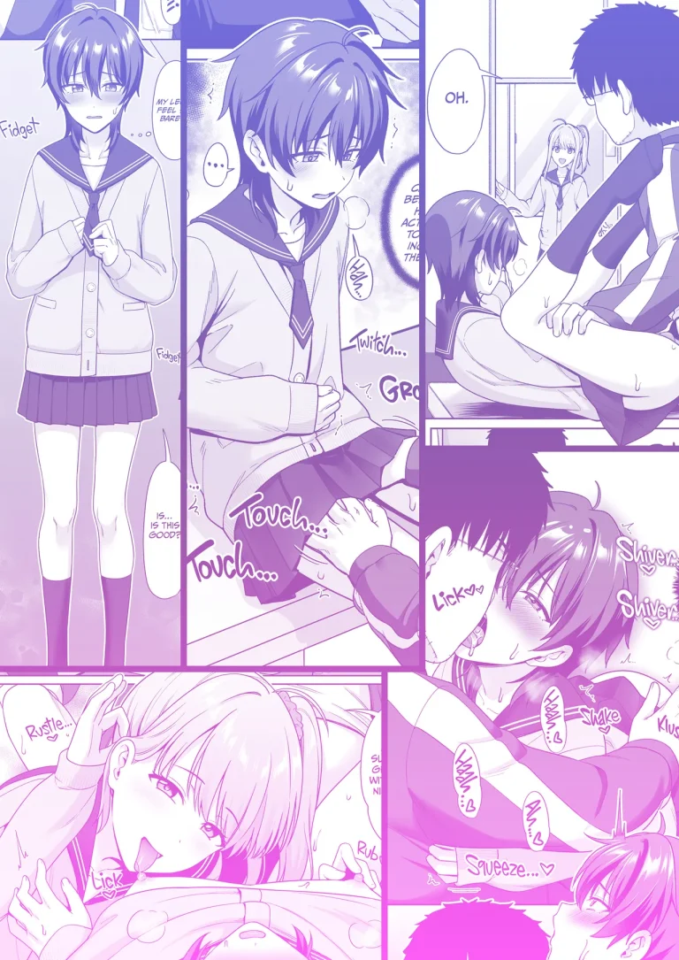 Crossdressing in a Boys School porn comic picture 33