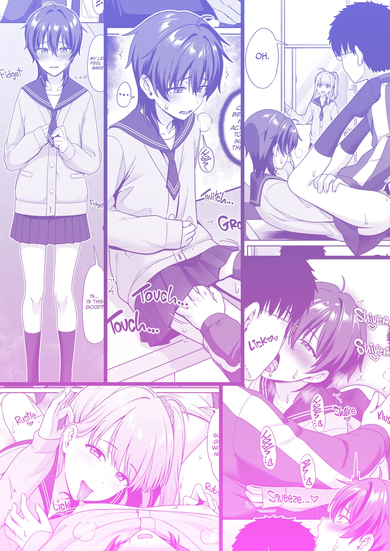 Crossdressing in a Boys School porn comic picture 33