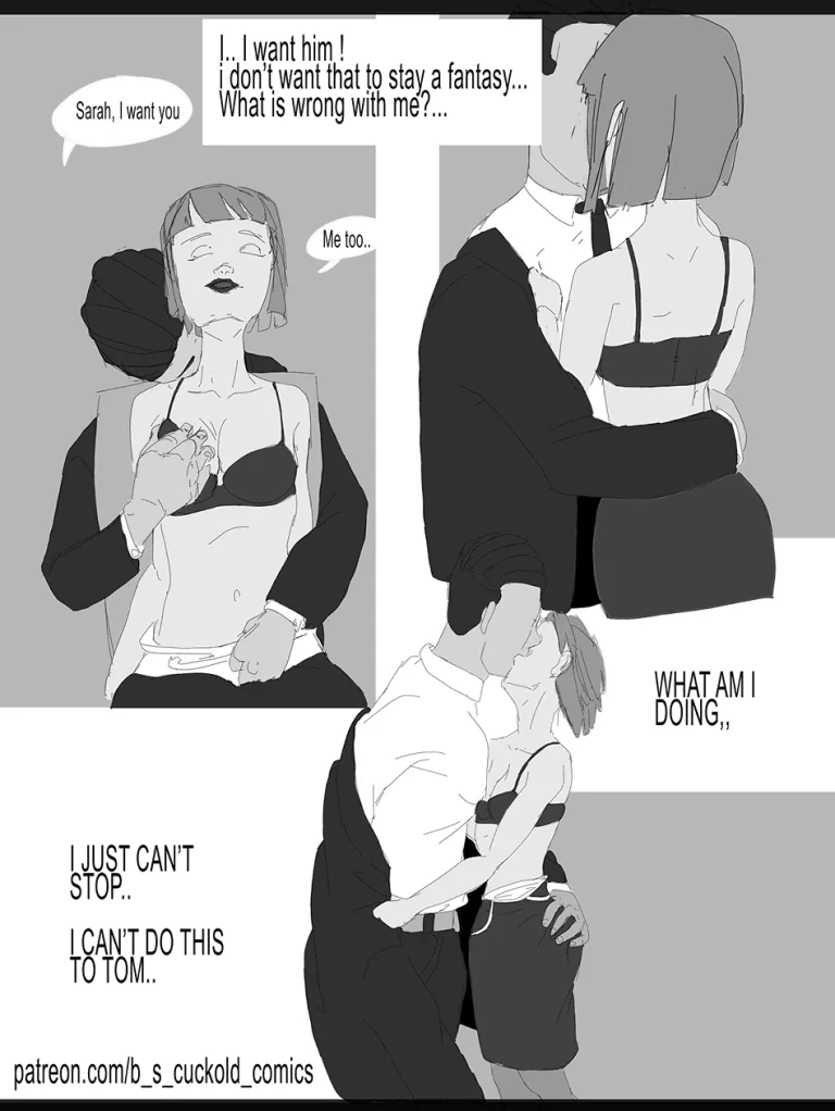 cuckold story chap1: the cheating GF porn comic picture 10