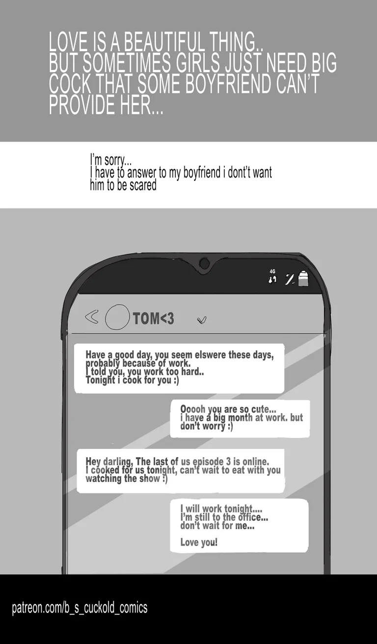 cuckold story chap1: the cheating GF porn comic picture 13