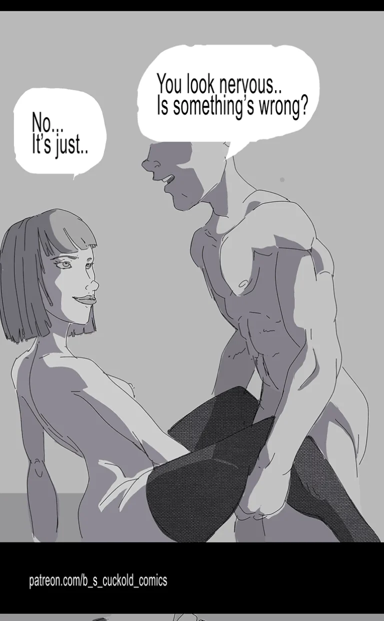 cuckold story chap1: the cheating GF porn comic picture 16