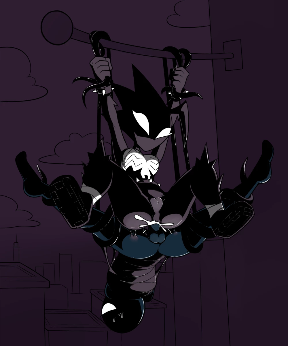 Cumming in the Spider-Verse porn comic picture 13