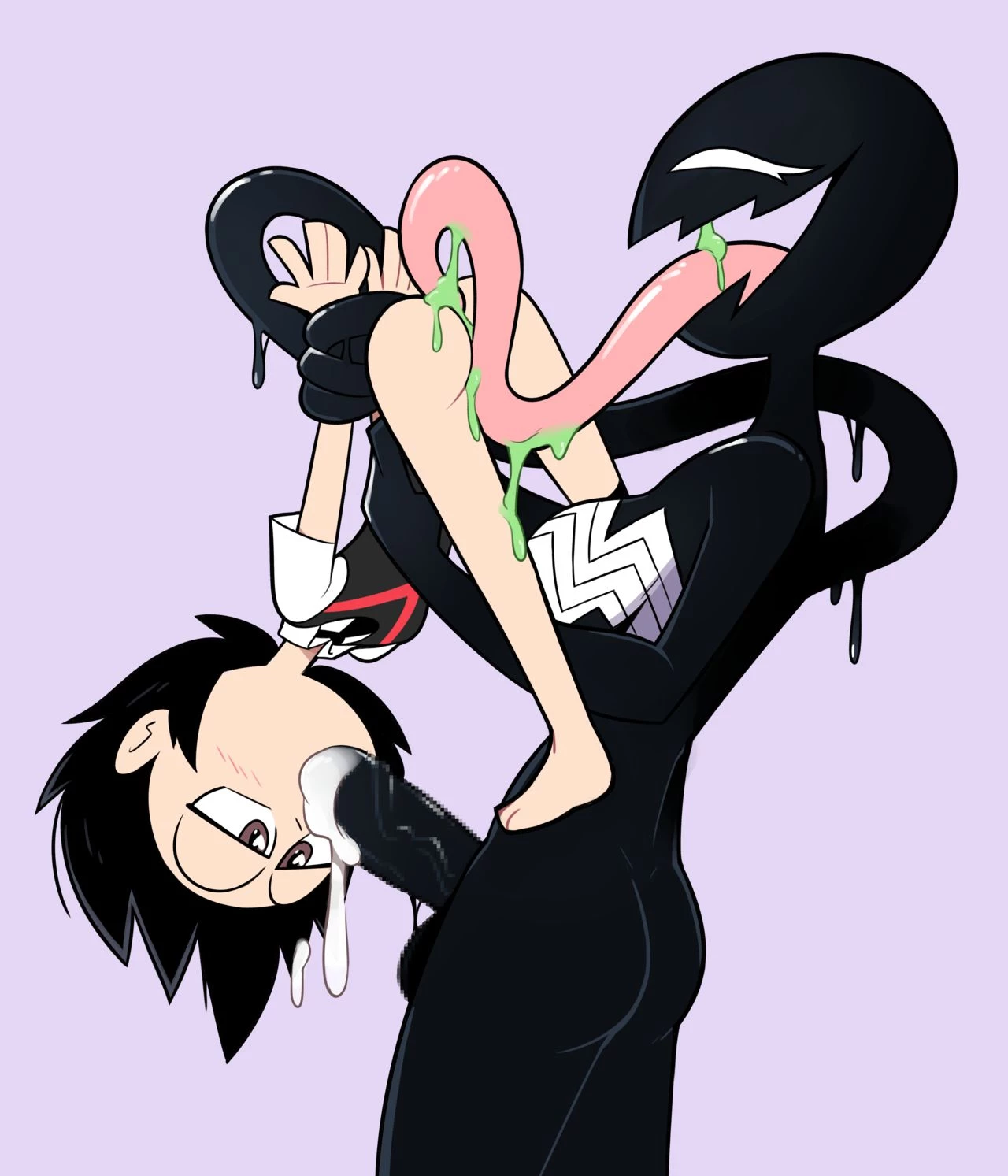 Cumming in the Spider-Verse porn comic picture 15