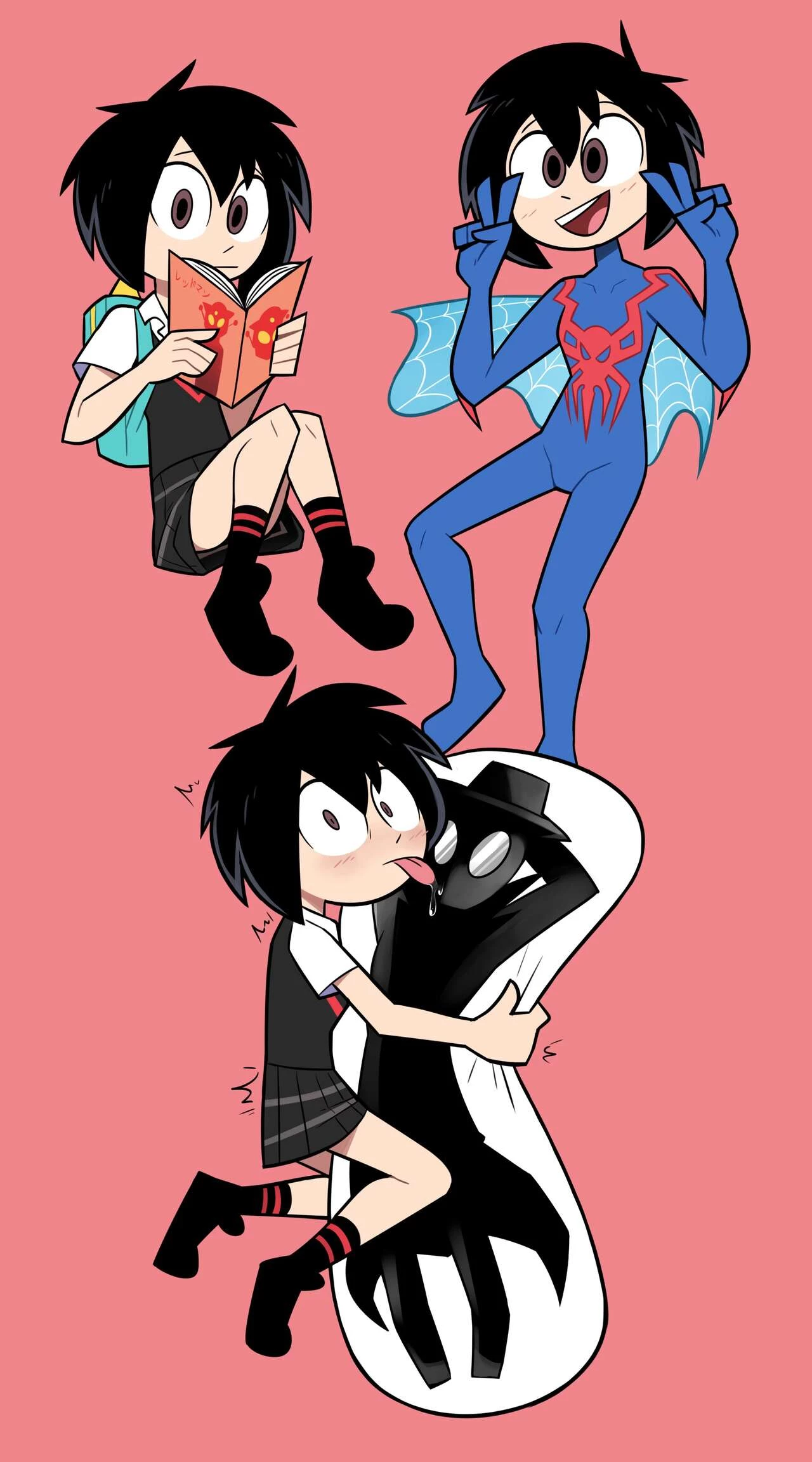Cumming in the Spider-Verse porn comic picture 78