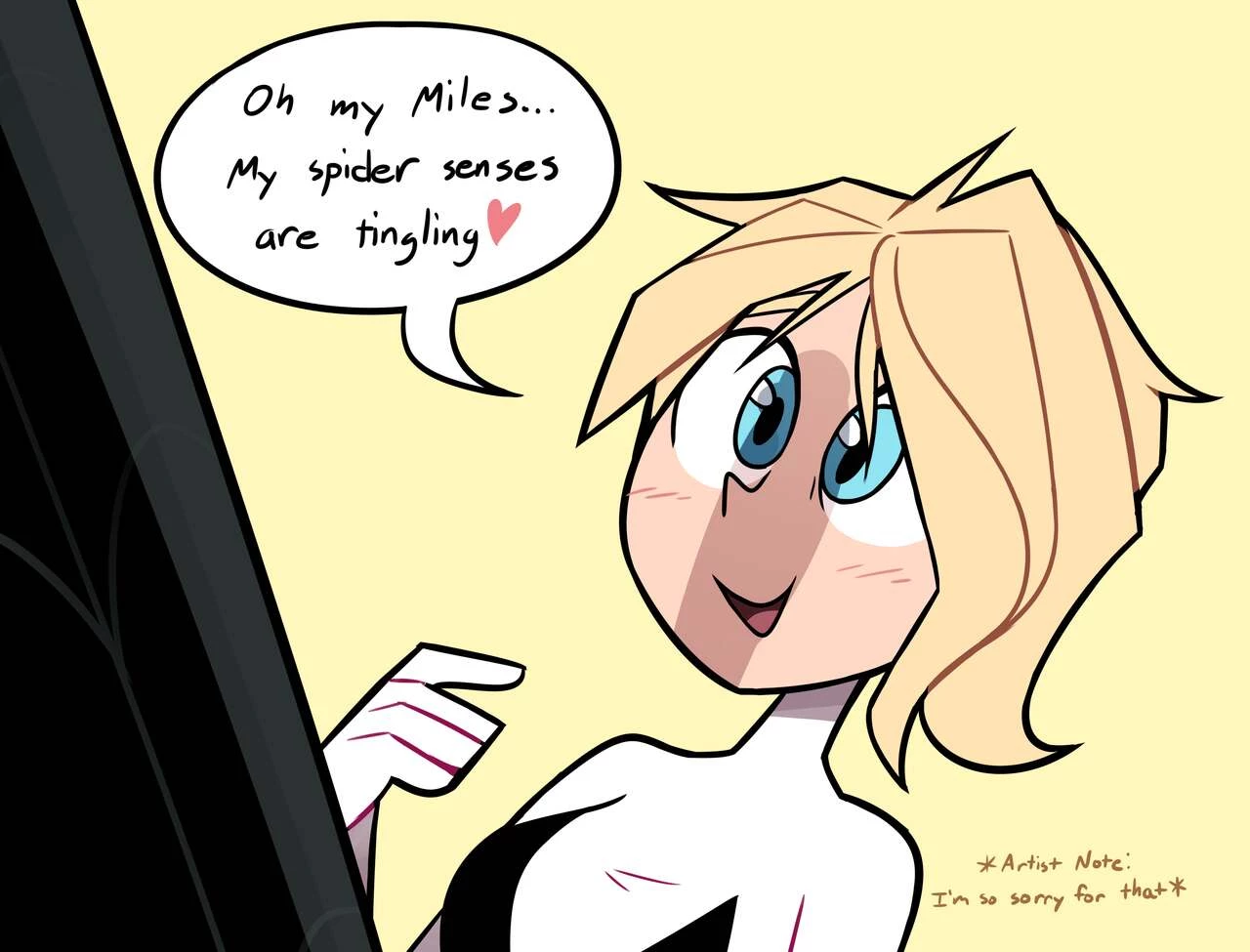 Cumming in the Spider-Verse porn comic picture 8