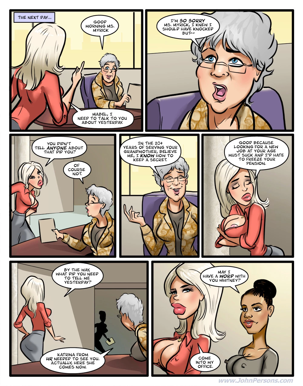 Cursed for Black Cock porn comic picture 11
