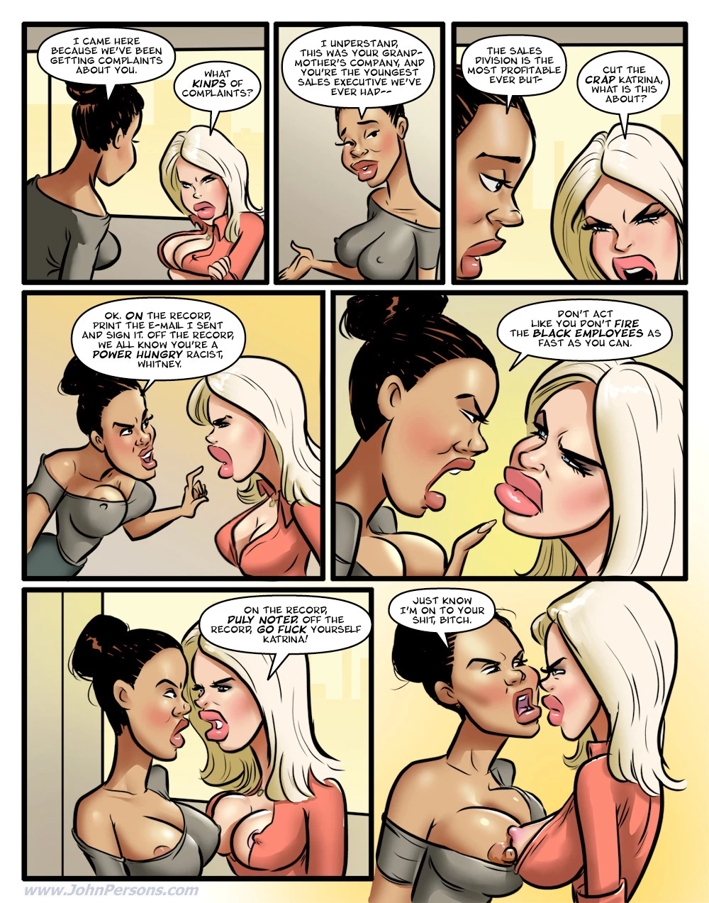 Cursed for Black Cock porn comic picture 12