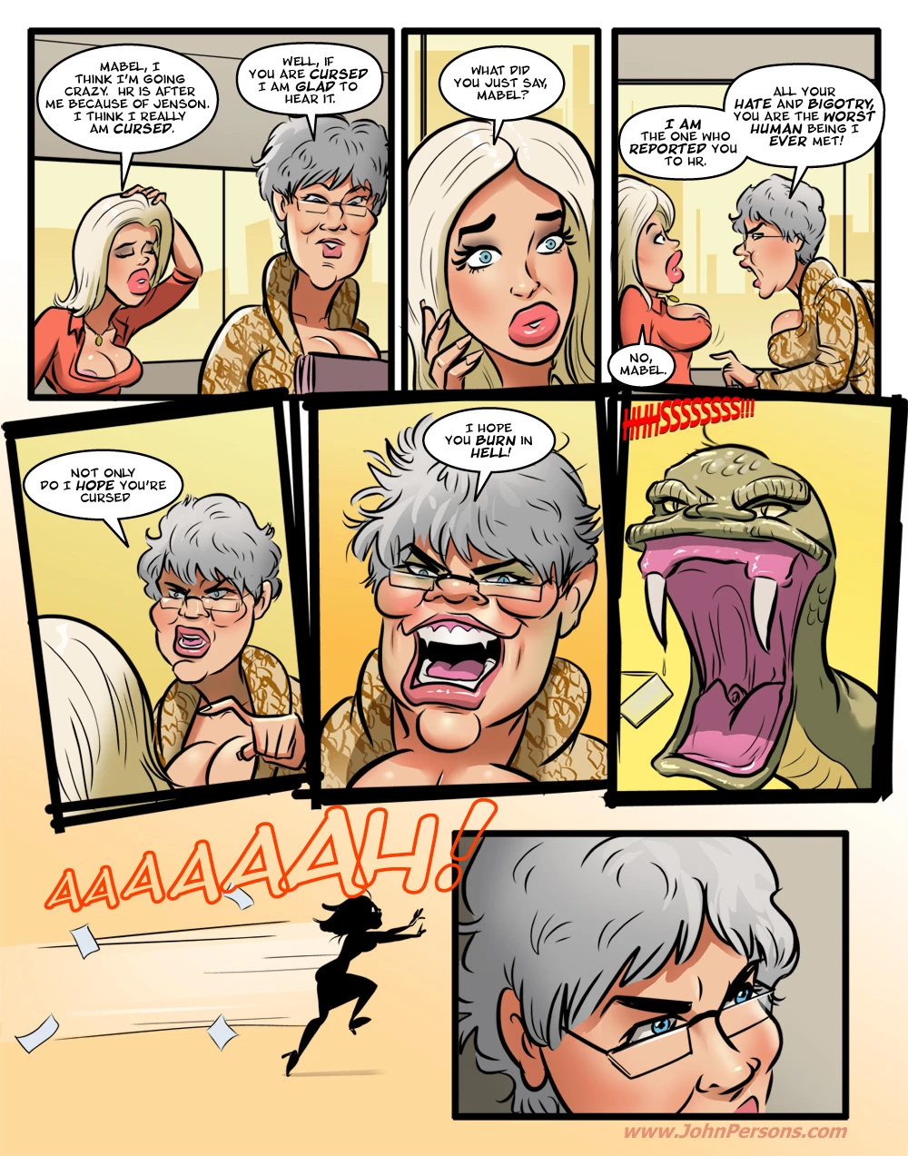 Cursed for Black Cock porn comic picture 18
