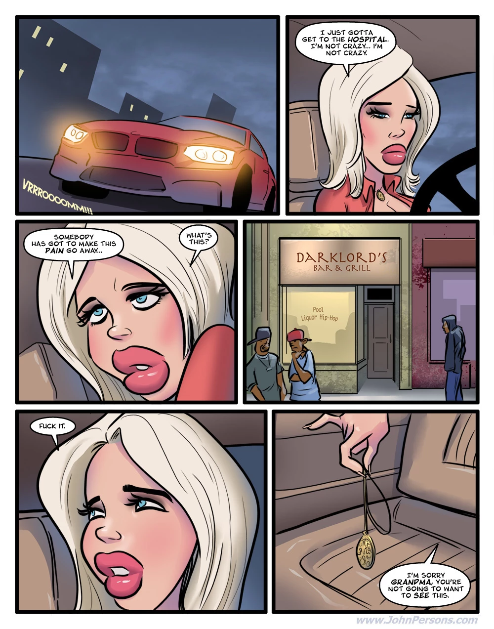 Cursed for Black Cock porn comic picture 19