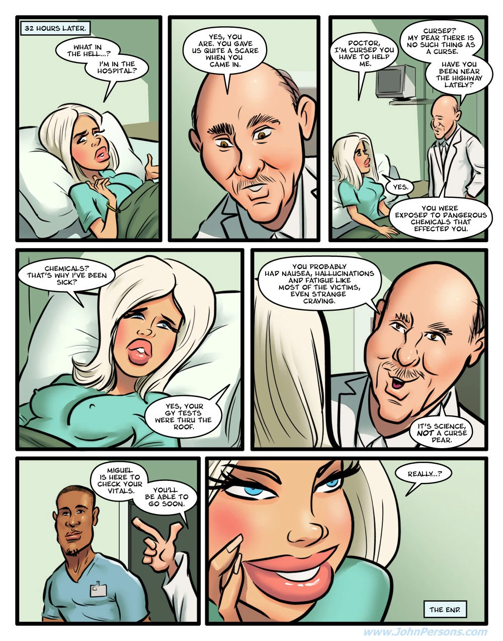 Cursed for Black Cock porn comic picture 26