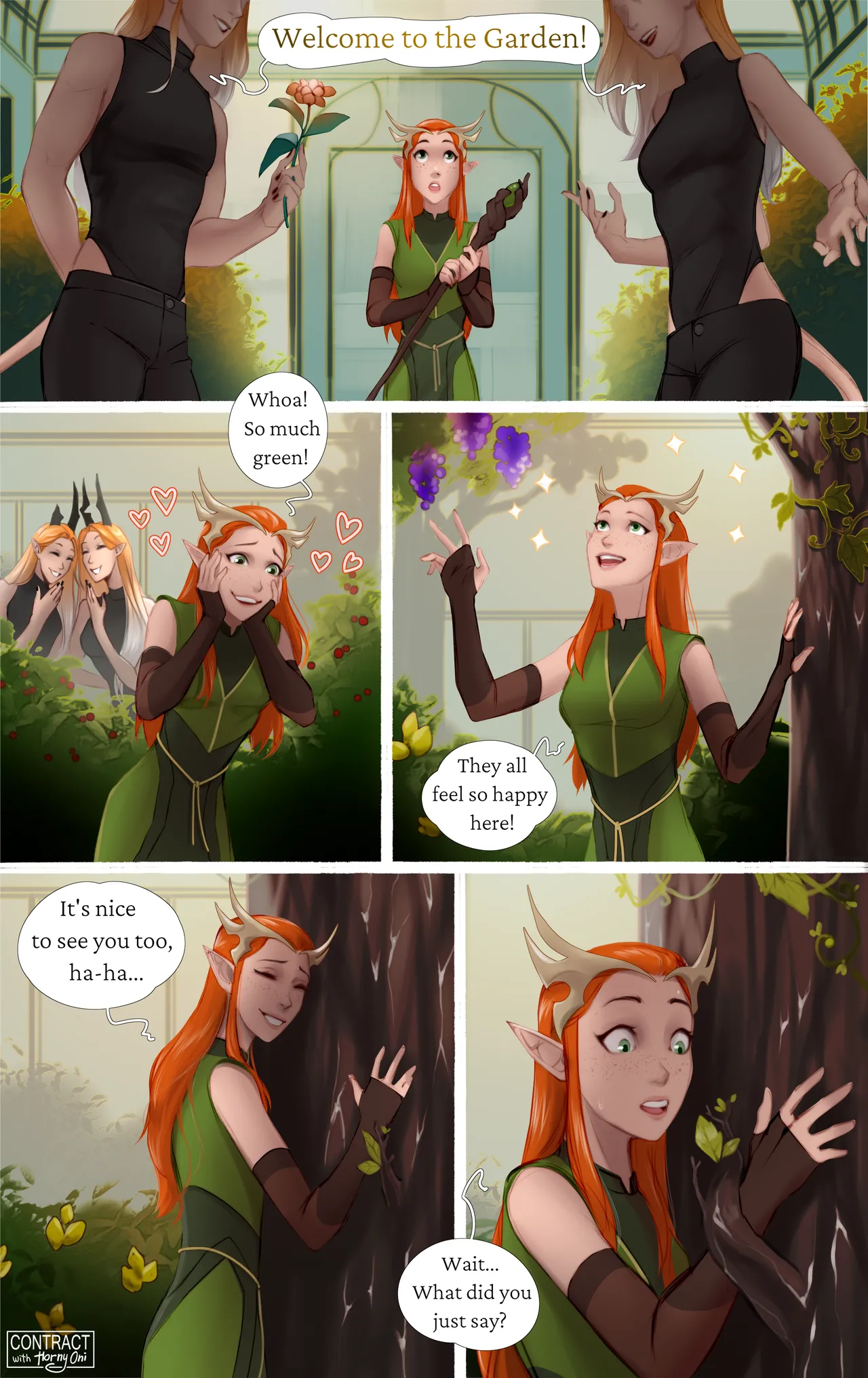 CWHO Keyleth porn comic picture 2