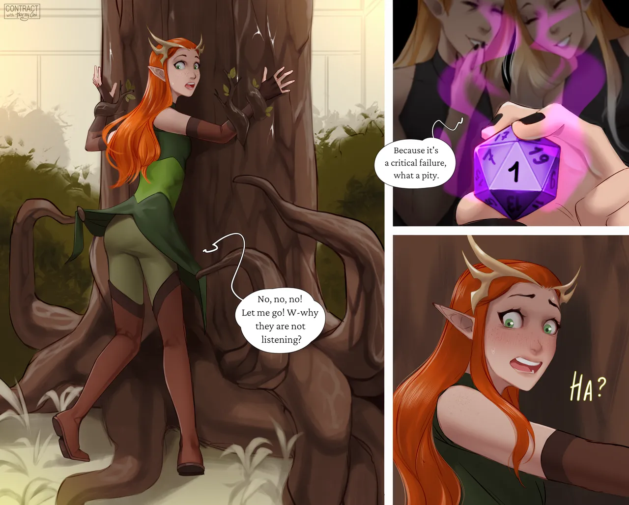 CWHO Keyleth porn comic picture 3