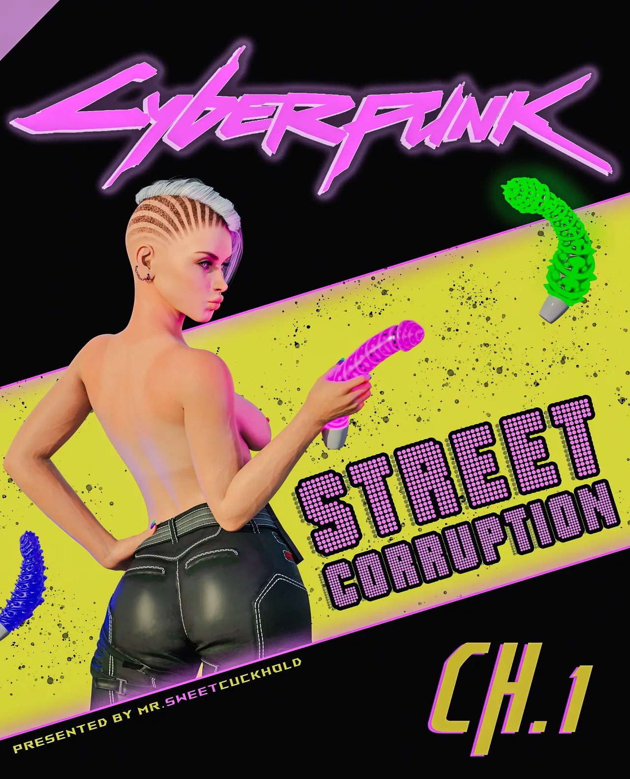 Cyberpunk - Street Corruption porn comic picture 1