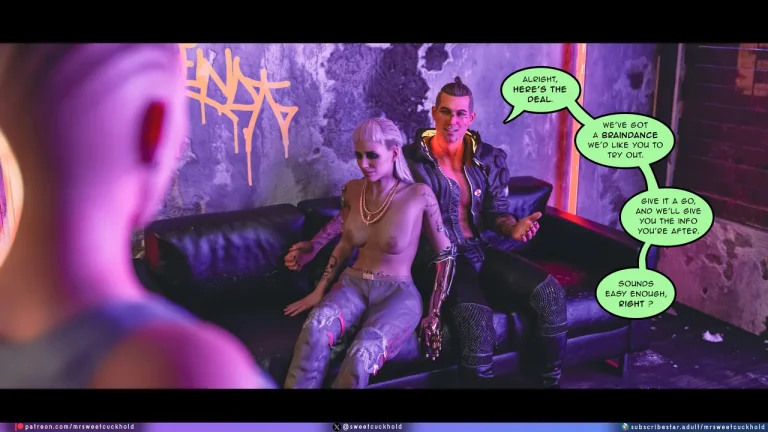 Cyberpunk - Street Corruption porn comic picture 109