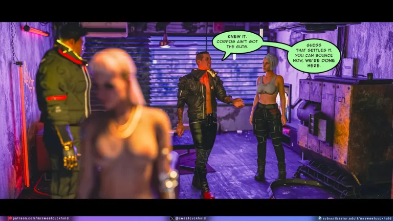 Cyberpunk - Street Corruption porn comic picture 111