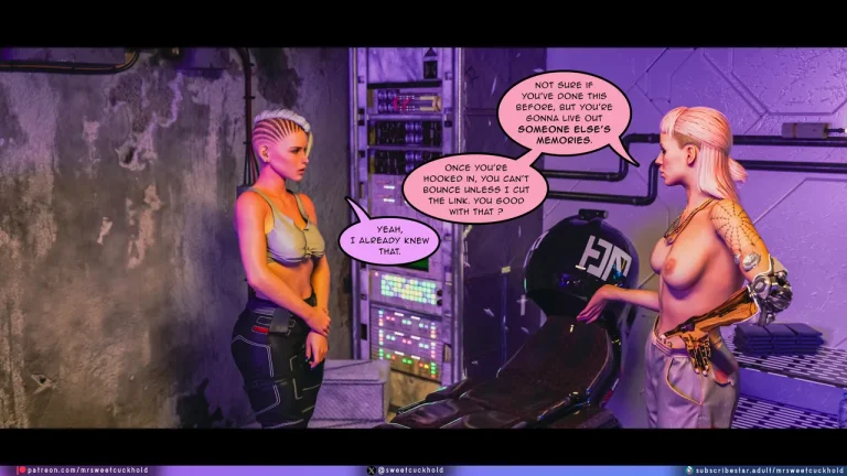 Cyberpunk - Street Corruption porn comic picture 113