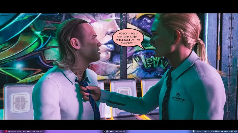 Cyberpunk - Street Corruption porn comic picture 15
