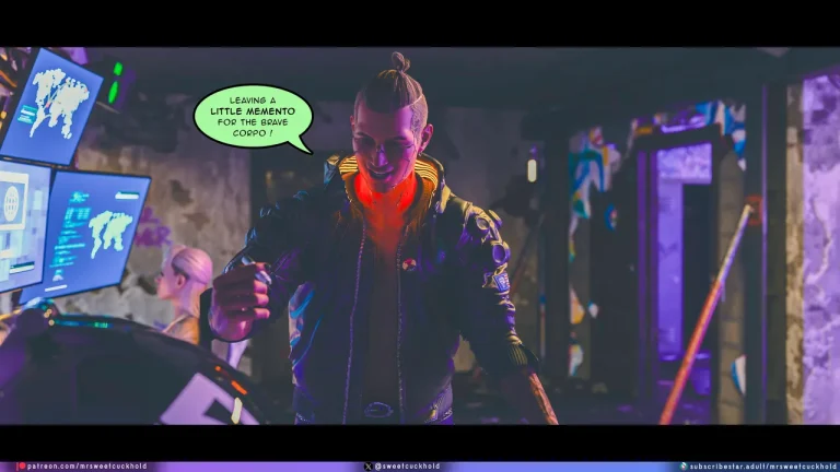 Cyberpunk - Street Corruption porn comic picture 158