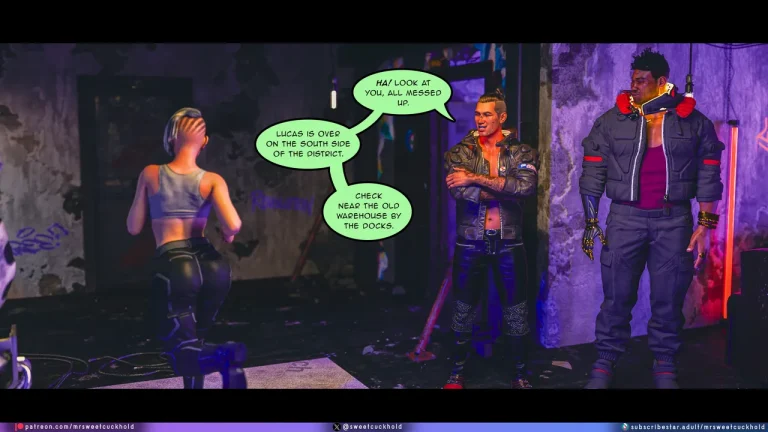 Cyberpunk - Street Corruption porn comic picture 175