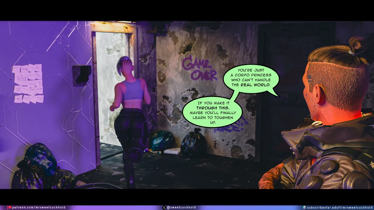Cyberpunk - Street Corruption porn comic picture 176