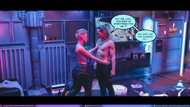 Cyberpunk - Street Corruption porn comic picture 183