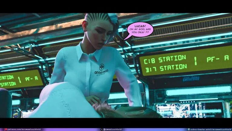 Cyberpunk - Street Corruption porn comic picture 32