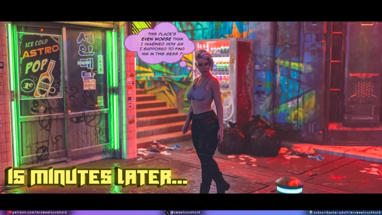 Cyberpunk - Street Corruption porn comic picture 74