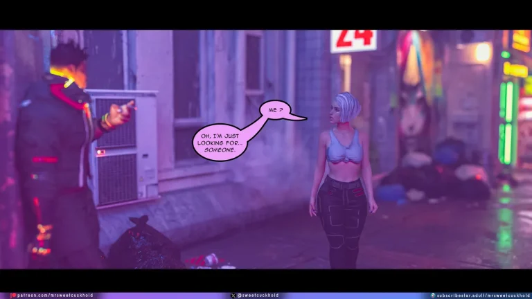 Cyberpunk - Street Corruption porn comic picture 77