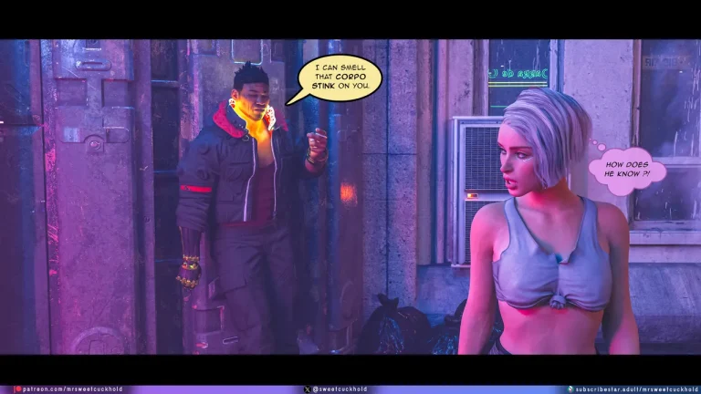 Cyberpunk - Street Corruption porn comic picture 78