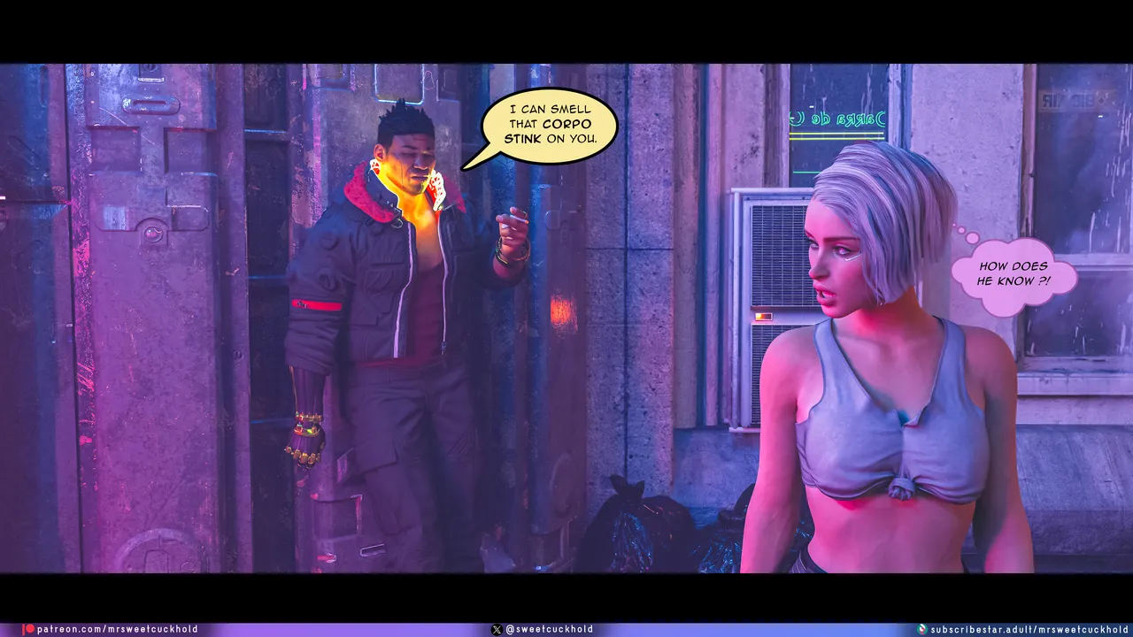 Cyberpunk - Street Corruption porn comic picture 78