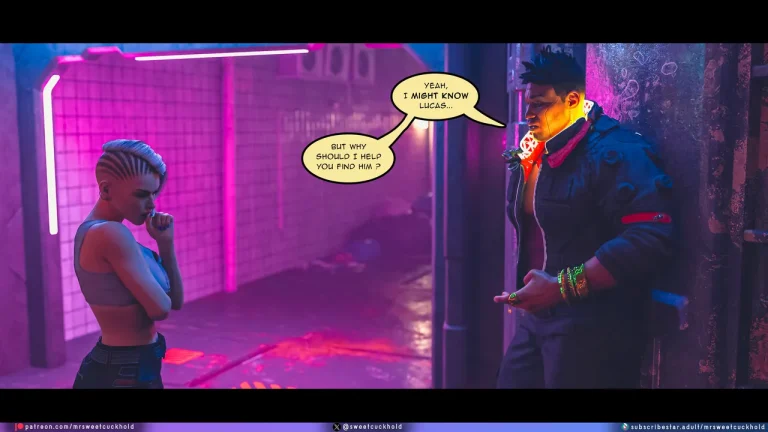 Cyberpunk - Street Corruption porn comic picture 82