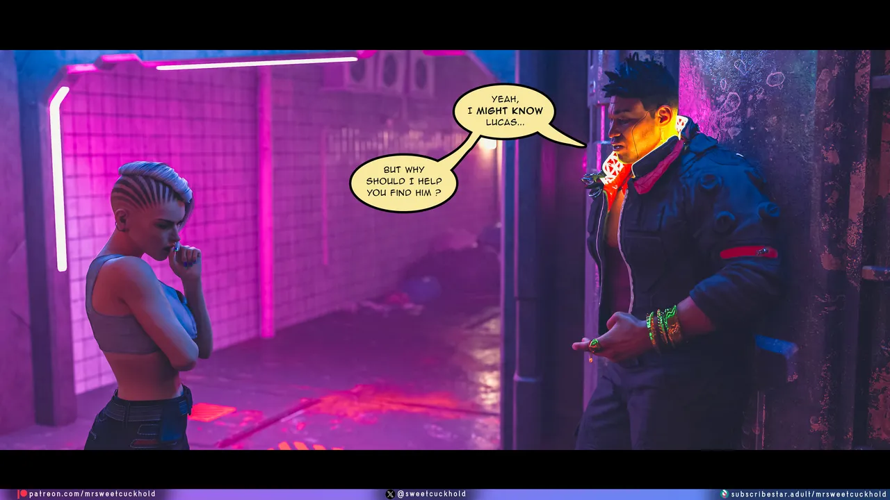 Cyberpunk - Street Corruption porn comic picture 82