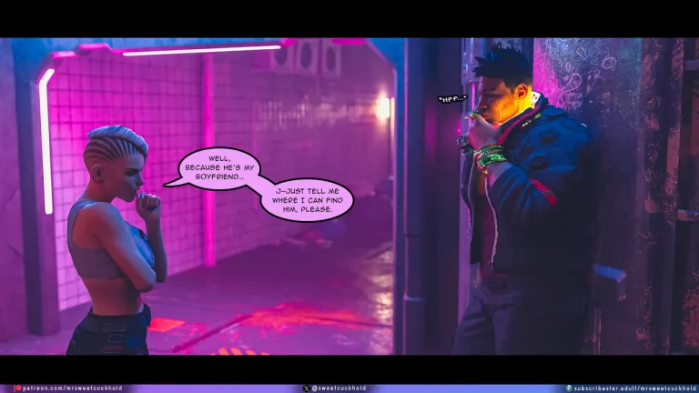 Cyberpunk - Street Corruption porn comic picture 83