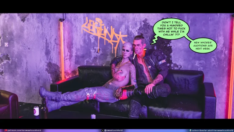 Cyberpunk - Street Corruption porn comic picture 93