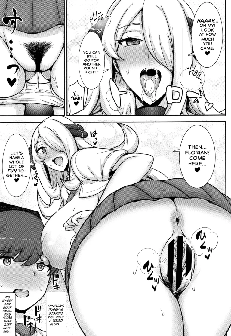 Cynthia is a High Schooler?! | JK!? Shirona-san porn comic picture 6