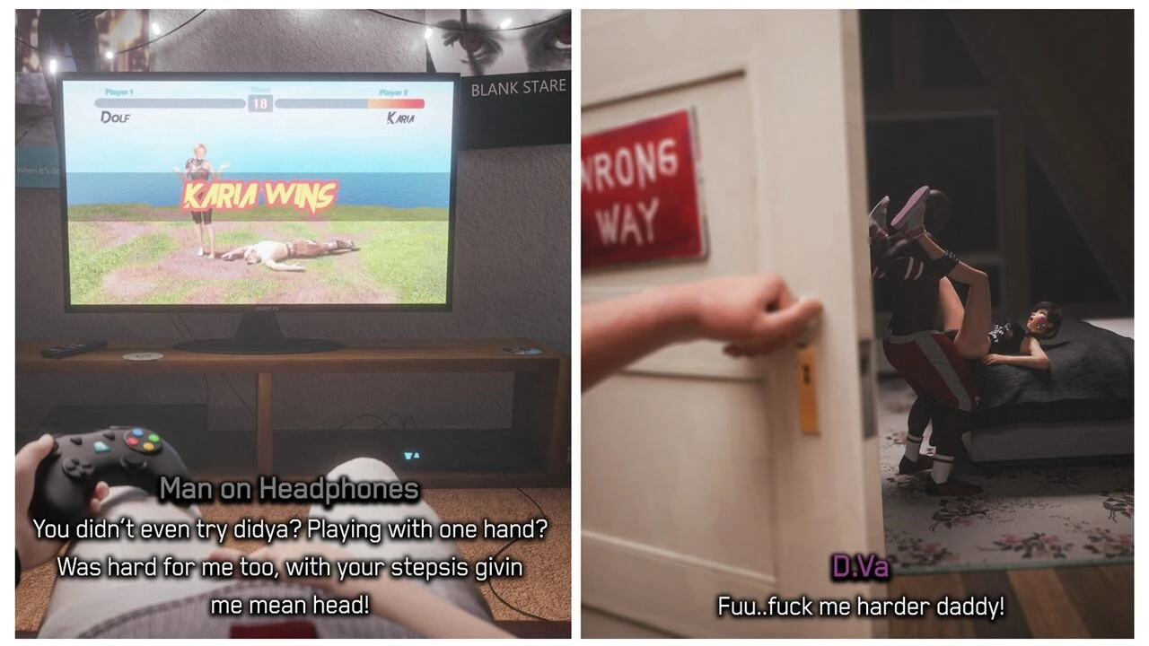 D.Va apologizes to your neighbor porn comic picture 4