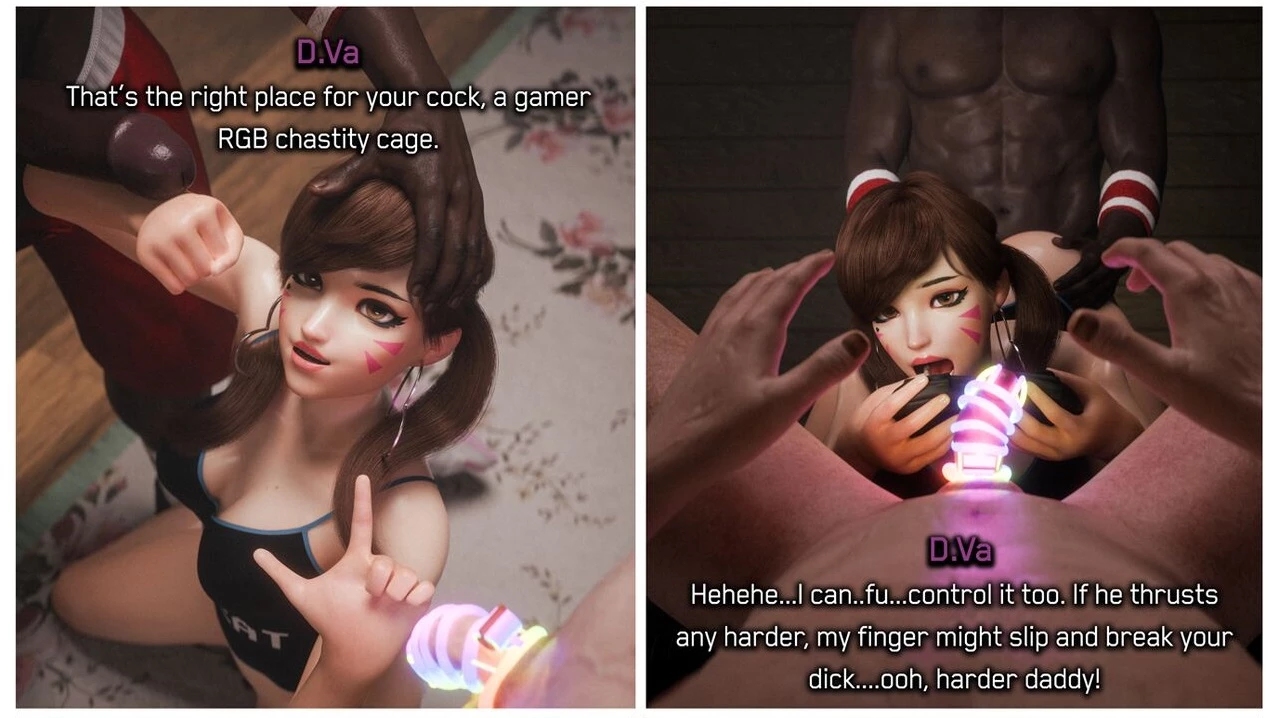 D.Va apologizes to your neighbor porn comic picture 6