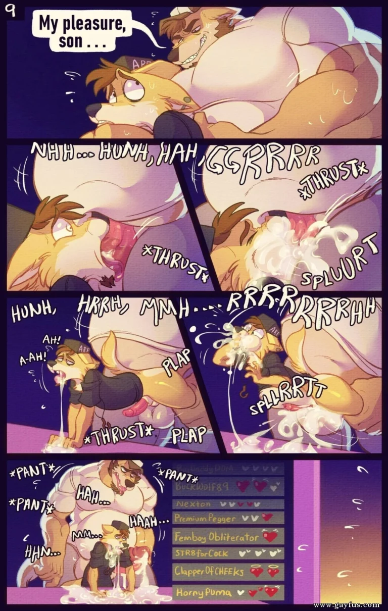 DAD joins THE CHAT porn comic picture 10