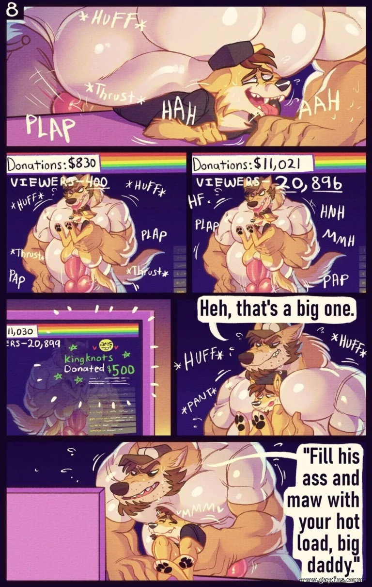 DAD joins THE CHAT porn comic picture 9