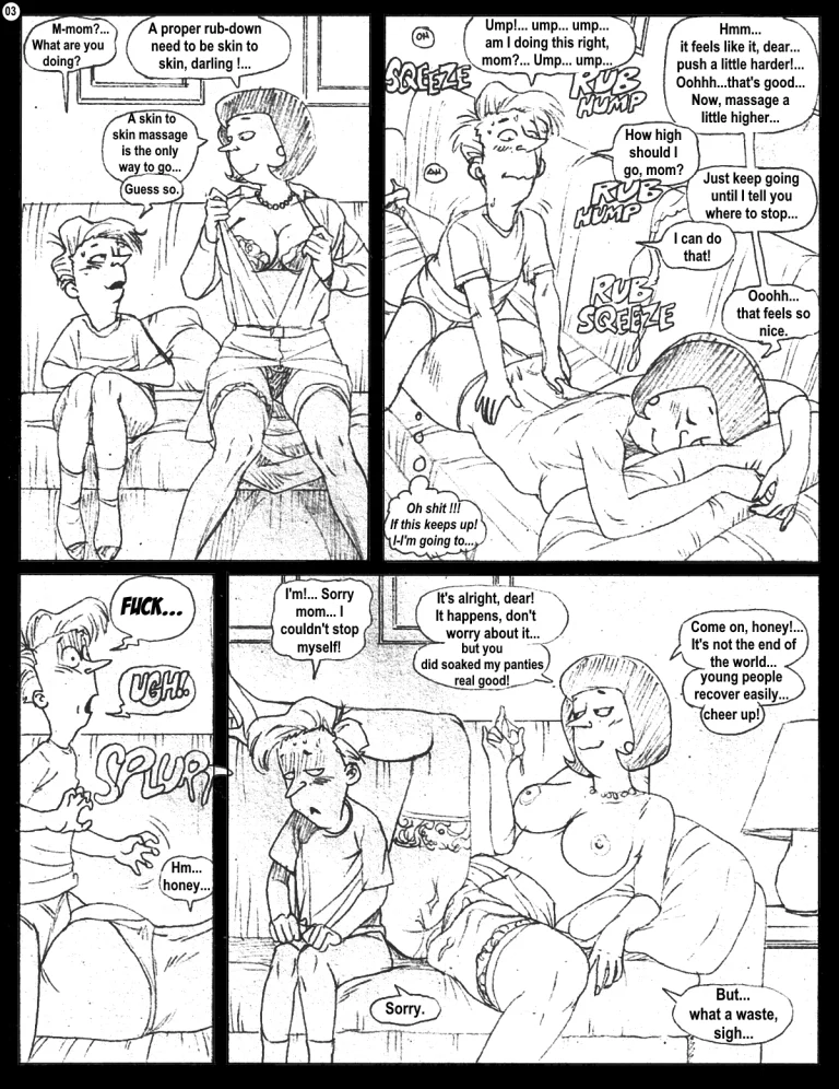 Daddy's not Home porn comic picture 3