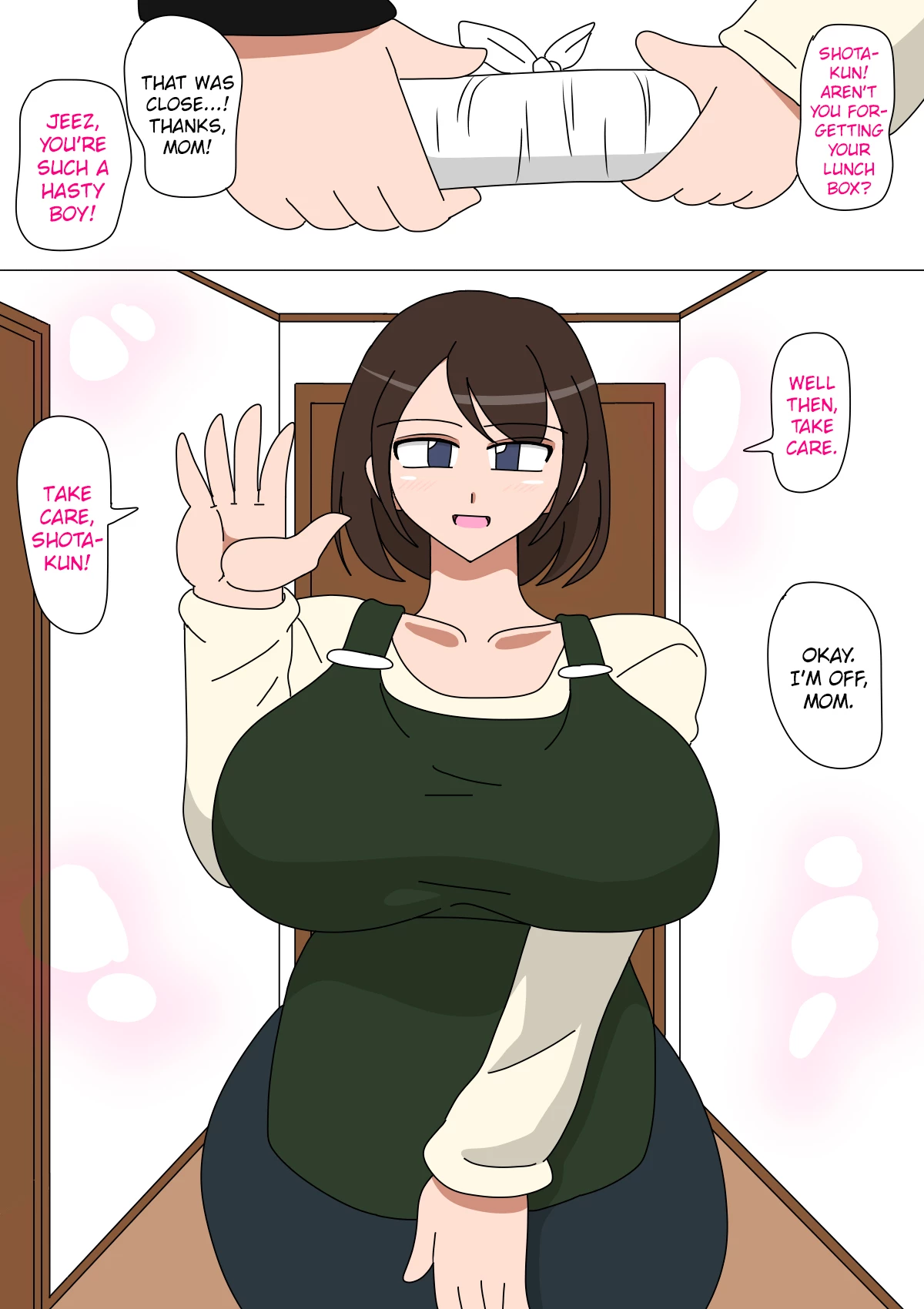 Daisuki na Okaa-san Part 1 and 2 porn comic picture 2
