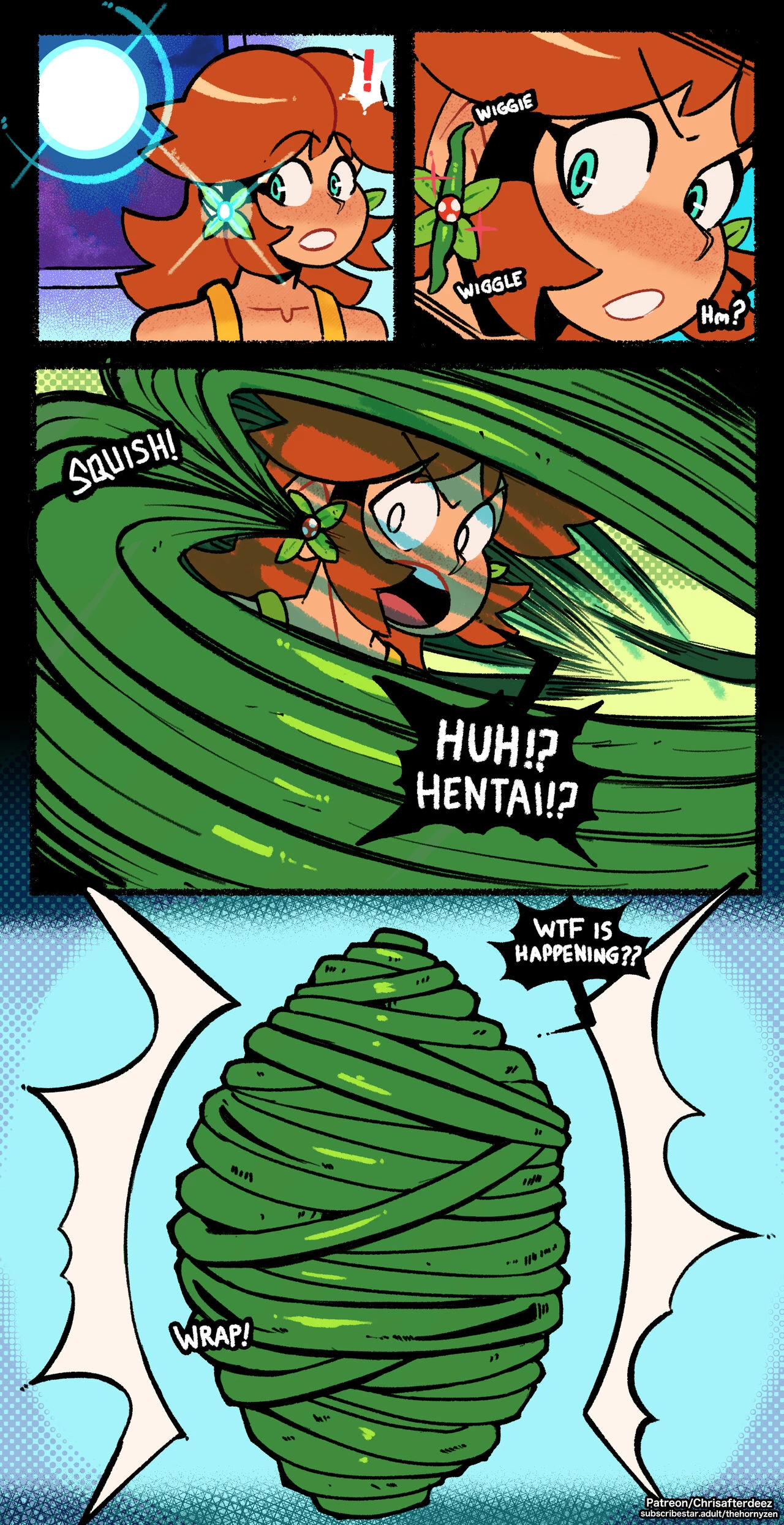 Daisy the Piranha Plant Queen! porn comic picture 2