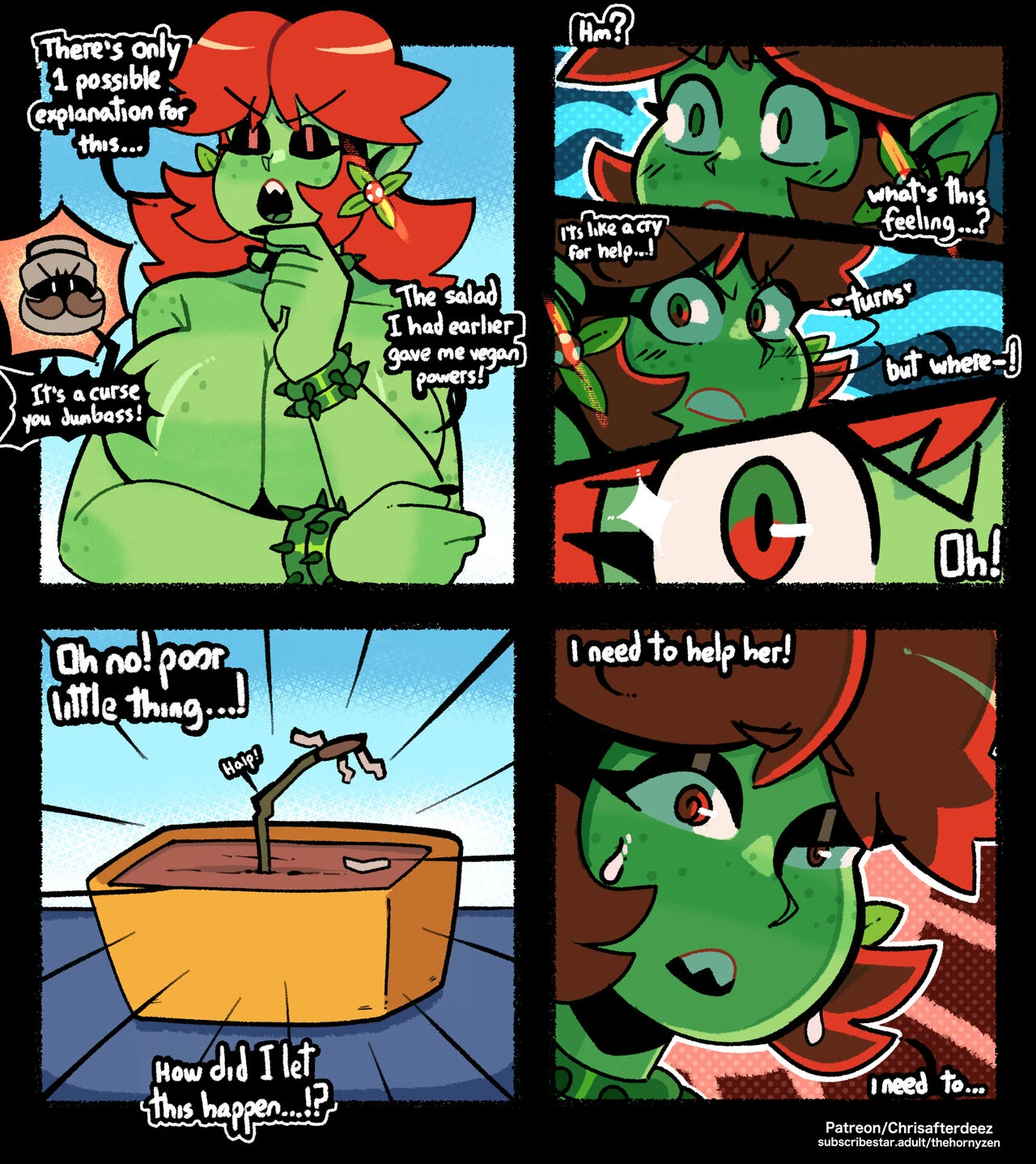 Daisy the Piranha Plant Queen! porn comic picture 5