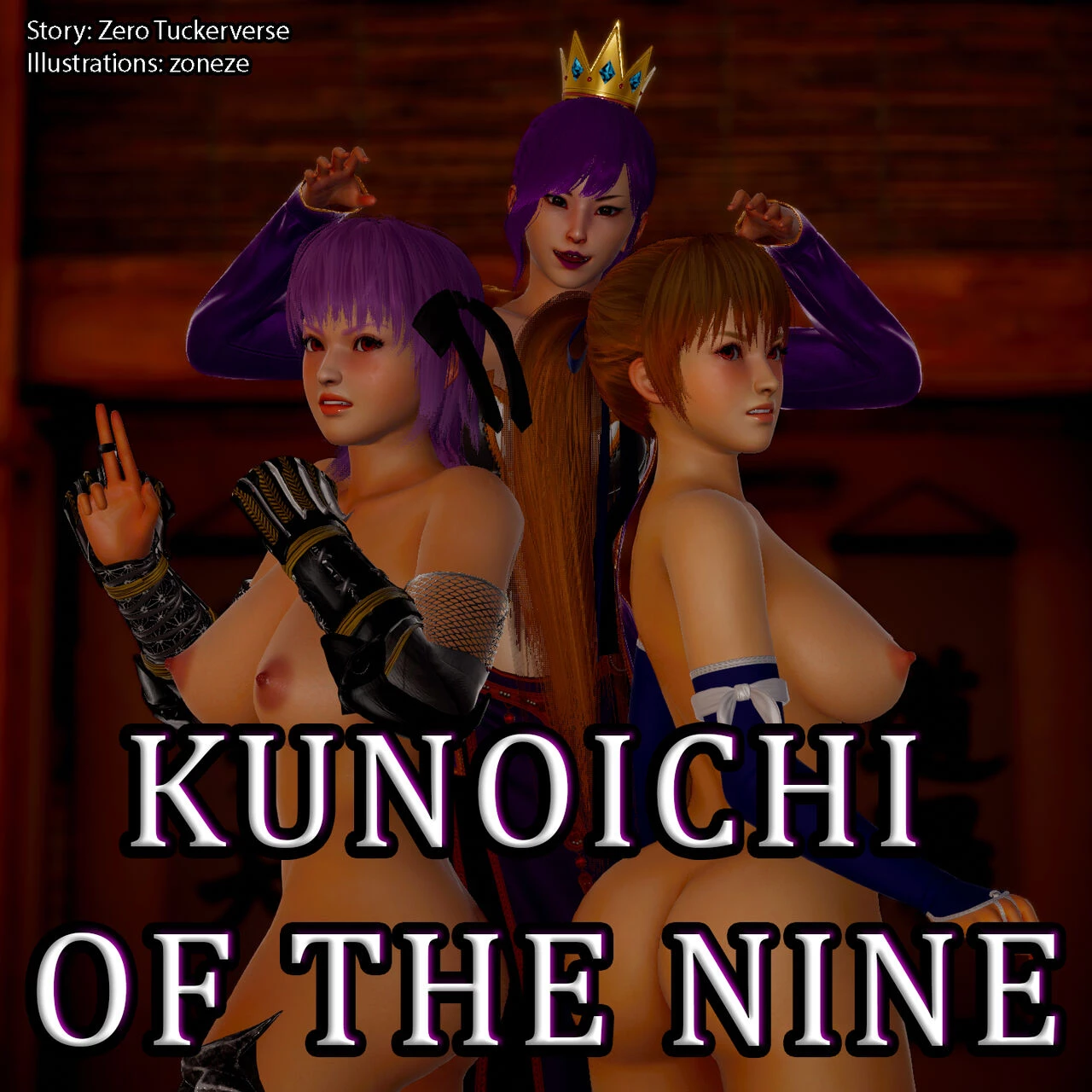 Damsels of the Nine 2 porn comic picture 1
