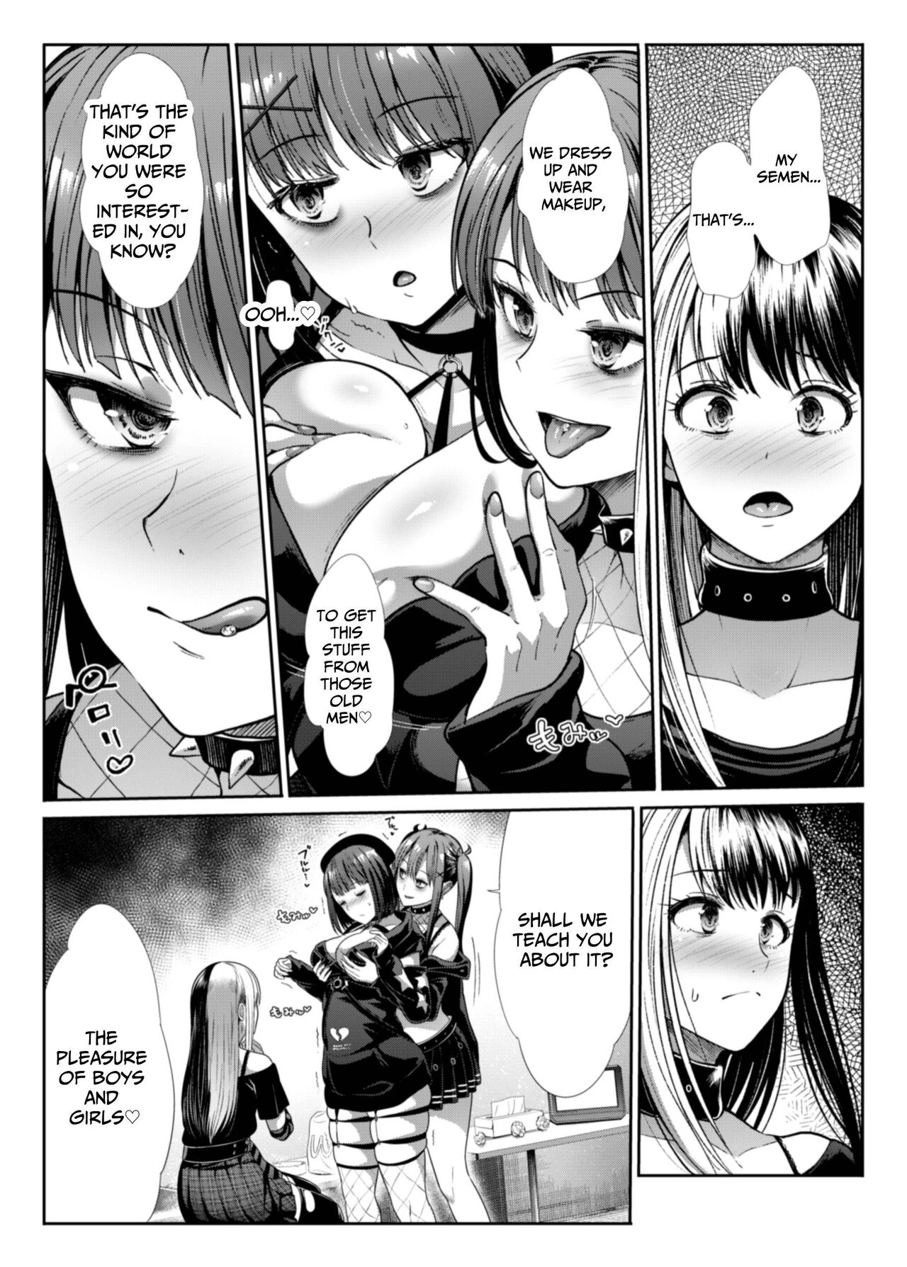 DANGEROUS BITCHS ~My Cumsuckery Sex Story~ | DANGEROUS BITCHS ~ jiraina boku no shiboritora rekkusu ~ porn comic picture 16