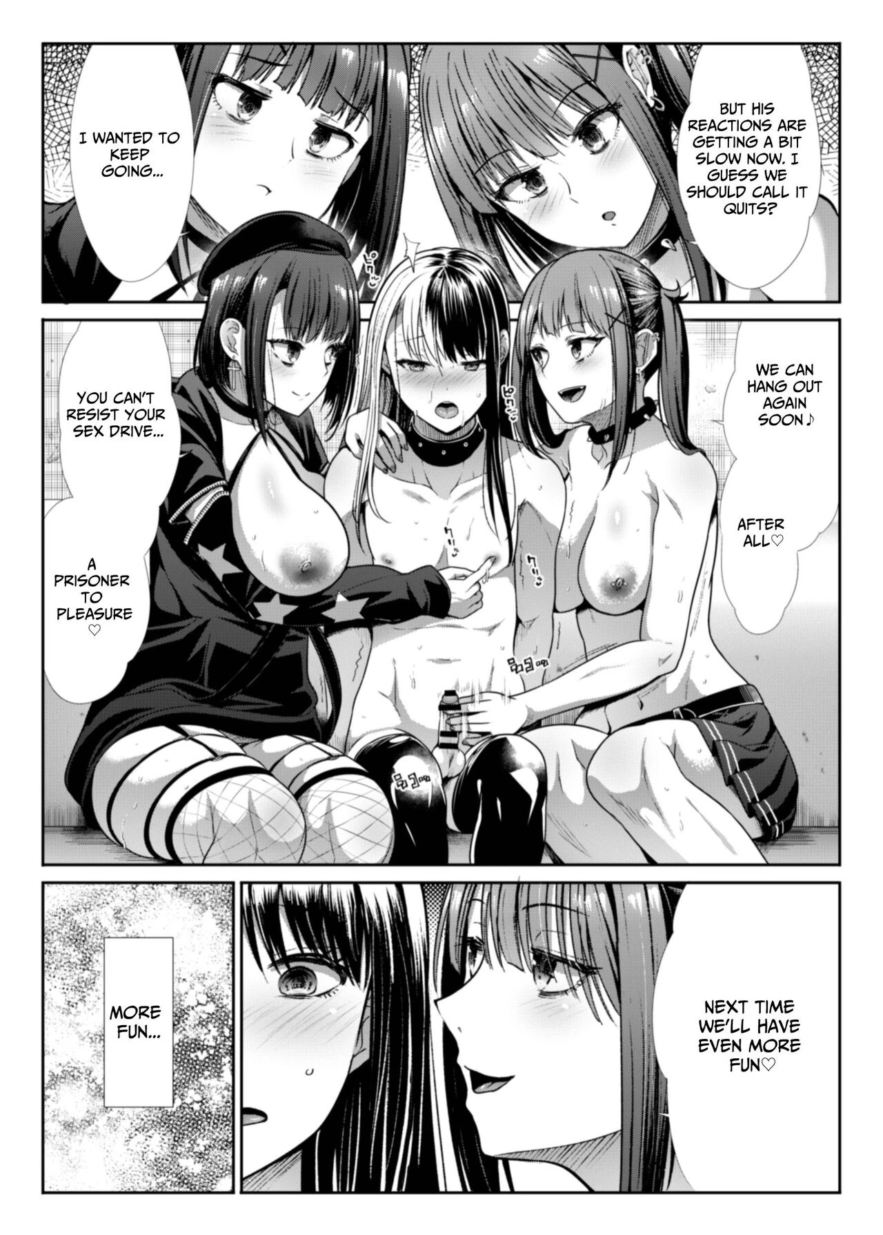 DANGEROUS BITCHS ~My Cumsuckery Sex Story~ | DANGEROUS BITCHS ~ jiraina boku no shiboritora rekkusu ~ porn comic picture 32