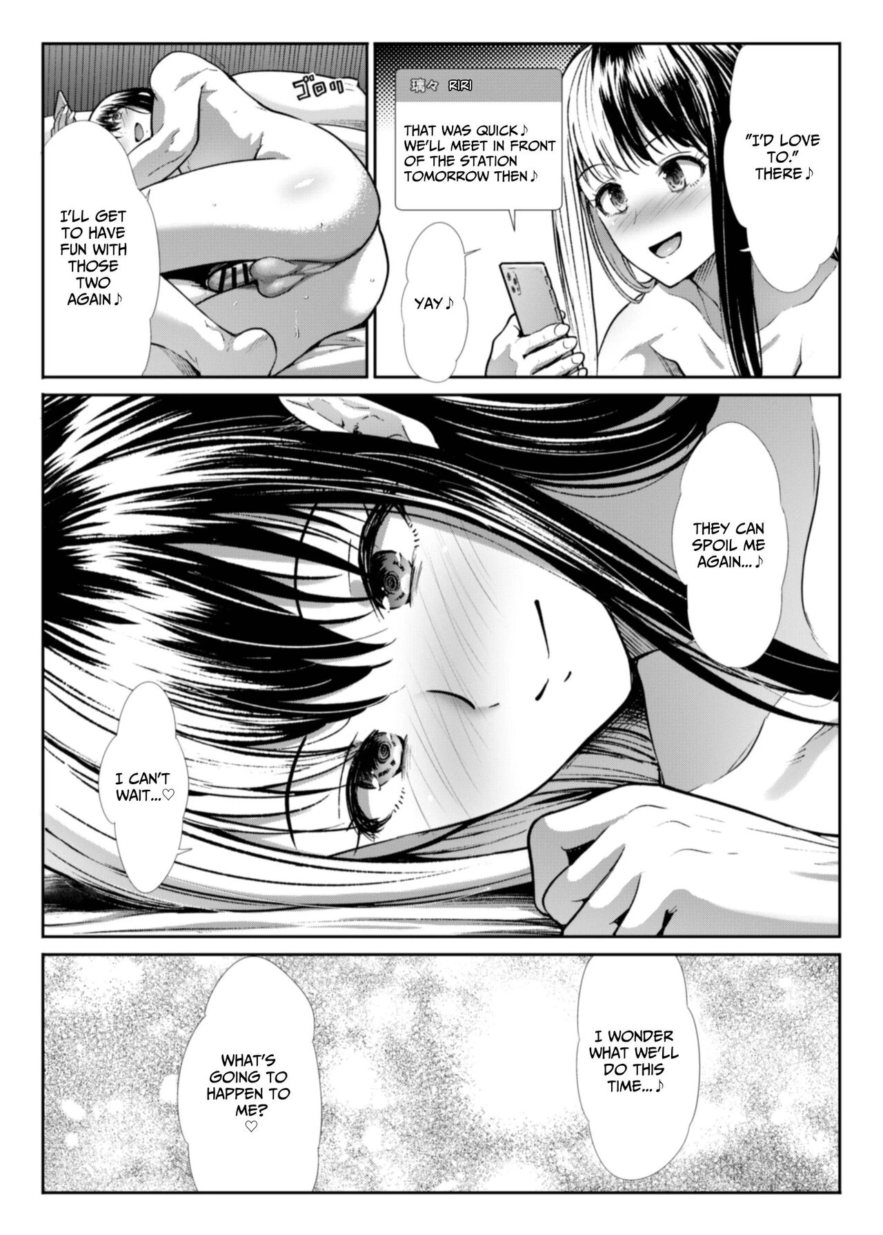 DANGEROUS BITCHS ~My Cumsuckery Sex Story~ | DANGEROUS BITCHS ~ jiraina boku no shiboritora rekkusu ~ porn comic picture 36